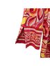 Coolibar 100% Polyester Floral Red Pink T-Shirt Size L - photo 5