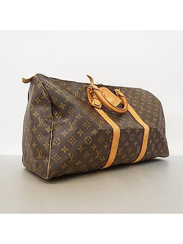 Louis Vuitton Louis Vuitton Bags - Boston Monogram Keepall 50 M41426 Brown Men's & Women's (view 2)