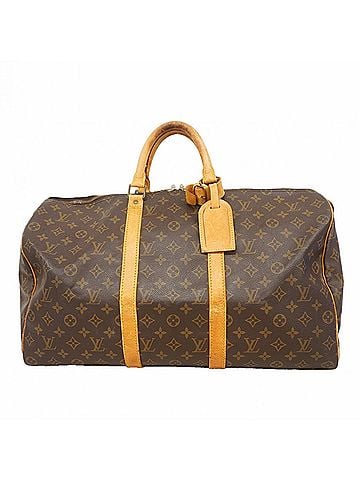 Louis Vuitton Louis Vuitton Bags - Boston Monogram Keepall 50 M41426 Brown Men's & Women's (view 1)
