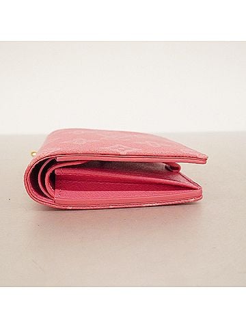 Louis Vuitton Louis Vuitton Monogram Origin Pocket Wallet with LV Charm, M27680, Rose Ruban, Women's. (view 2)