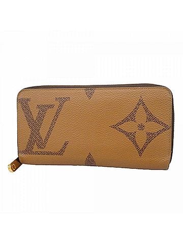 Louis Vuitton Louis Vuitton Monogram Giant Reverse Zippy Wallet M69353 Brown Women's Long (view 1)