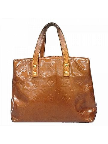 Louis Vuitton Louis Vuitton Vernis Lead PM handbag, M91146, bronze, women's. (view 1)
