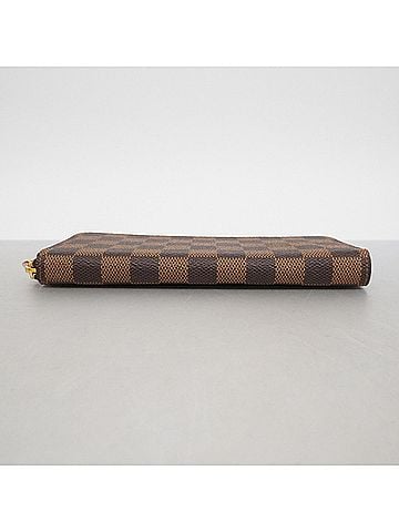 Louis Vuitton Louis Vuitton Damier Portefeuille Clemence Long Wallet N41626 Ebene Rose Ballerine Women's (view 2)