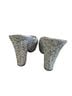 Sheridan Mia White Silver Multi Color Wedges Size 9 - photo 2