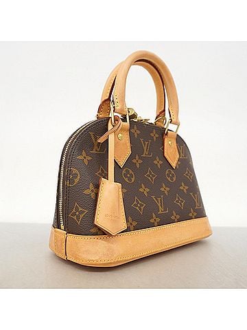 Louis Vuitton Louis Vuitton Alma BB Monogram Handbag M53152 Brown 2-way bag for women (view 2)