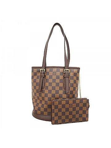 Louis Vuitton Louis Vuitton Damier Mare Tote Bag N42240 Ebene Women's (view 1)