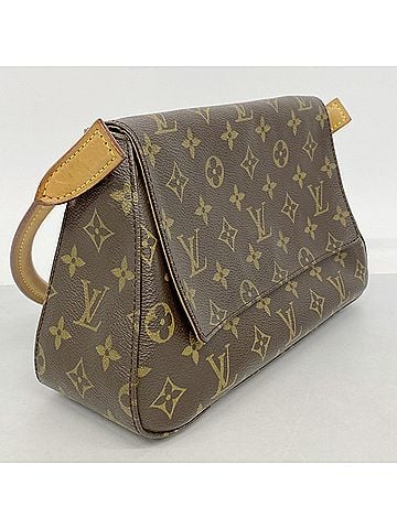 Louis Vuitton Louis Vuitton Monogram Mini Looping Shoulder Bag M51147 Brown (Women's) (view 2)