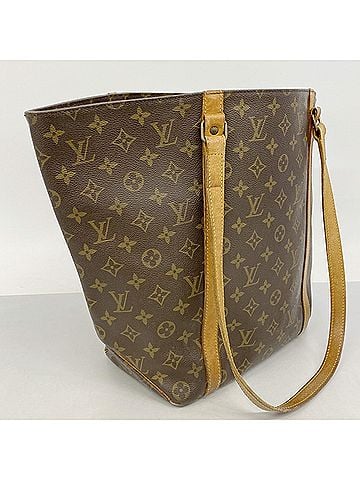 Louis Vuitton Louis Vuitton Monogram Sac Tote Bag M51108 Brown (Women's) (view 2)