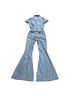 Free People Blue Jumpsuit Size M - photo 2