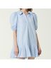 Maje Hearts Blue Casual Dress Size XS - photo 4