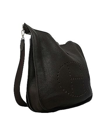 Hermès Hermes Shoulder Bag Evelyne TGM Taurillon Clemence Ebene ?I Stamp Men's Women's P3057522 (view 2)