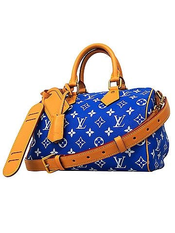 Louis Vuitton Louis Vuitton Monogram Speedy P9 Bandoulière 25 Handbag M24424 Blue 2-way bag for men and women P2992154 (view 1)