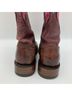 Ariat 100% Leather Solid Brown Pink Boots Size 7 - photo 6