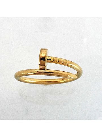 Cartier Cartier Juste un Clou Ring SM 18KYG Yellow Gold #52 Ladies (view 2)