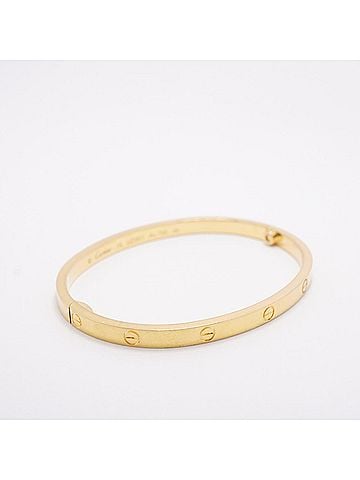 Cartier Cartier Love Bracelet SM 18KYG Yellow Gold Women's Bangle (view 2)