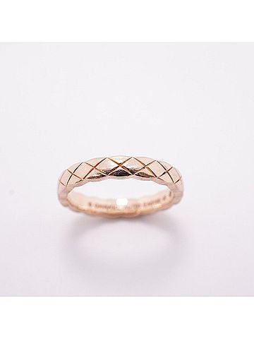 Chanel Chanel Coco Crush Ring, 18K Pink Gold, Women's (view 2)