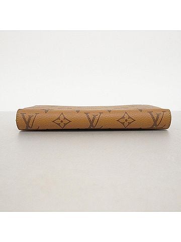 Louis Vuitton Louis Vuitton Monogram Reverse Zippy Wallet M82444 Light Brown Women's Long (view 2)