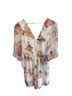 Bailey Blue 100% Polyester 100% Polyester Floral Multi Color Romper Size S - photo 2