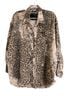 R13 100% Cotton Animal Print Multi Color Button-Down Shirt Size XXS - photo 1