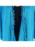 Chico's Solid Blue Cardigan Size XL (petite) - photo 8