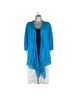 Chico's Solid Blue Cardigan Size XL (petite) - photo 5