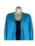 Chico's Solid Blue Cardigan Size XL (petite) - photo 12