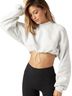 Joah Brown 100% Cotton White Sweatshirt One size - photo 1
