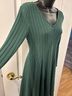 Halara Green Casual Dress Size S - photo 7