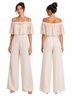 Theia Solid Pink Jumpsuit Size 8 - photo 3