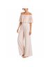 Theia Solid Pink Jumpsuit Size 8 - photo 4