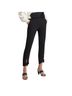 Aje. 100% Polyester Black Casual Pants Size 4 - photo 1