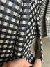 Armani Collezioni Checkered-gingham Black Ivory Wool Blazer Size 12 - photo 5
