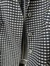 Armani Collezioni Checkered-gingham Black Ivory Wool Blazer Size 12 - photo 4