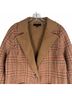 Talbots Plaid Brown Red Coat Size 8 - photo 11