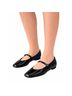 Mango 100% Synthetic Solid Black Flats Size 8 1/2 - photo 3