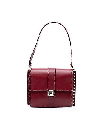 Valentino Leather Rockstud Flap Shoulder Bag (view 1)