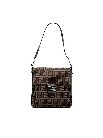 Fendi Zucca Canvas Shoulder Bag (view 1)