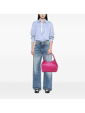 Bottega Veneta Nappa Intrecciato Parachute Tote (view 2)