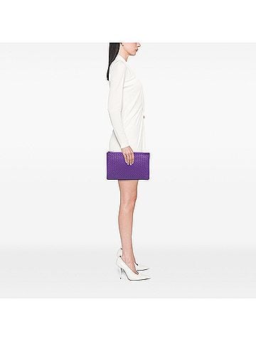 Bottega Veneta Nappa Intrecciato Clutch (view 2)