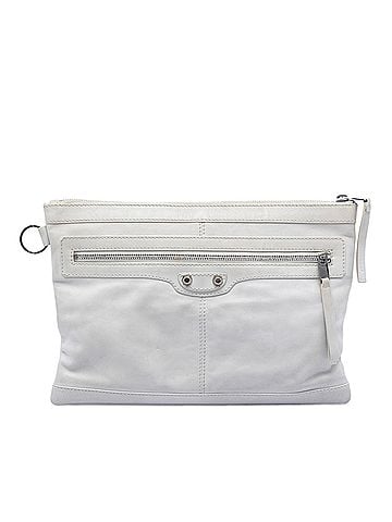 Balenciaga Lambskin Motocross Classic Clip M Clutch (view 1)