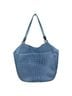 Brahmin 100% Leather Animal Print Blue Leather Shoulder Bag One size - photo 2