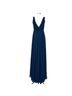 Mac Duggal 100% Polyester Solid Blue Casual Dress Size 4 - photo 2