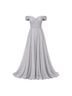 Mac Duggal 100% Polyester Solid Gray Cocktail Dress Size 18 - photo 1