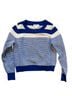 Maeve Stripes Blue White Pullover Sweater Size XXS (petite) - photo 2