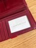 Charter Club 100% Leather Solid Red Wallet One size - photo 3