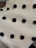 J.Crew 100% Merino Polka Dots Black White Pullover Sweater Size L - photo 10