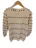 J.Crew 100% Merino Polka Dots Black White Pullover Sweater Size L - photo 2