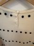 J.Crew 100% Merino Polka Dots Black White Pullover Sweater Size L - photo 9
