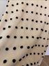 J.Crew 100% Merino Polka Dots Black White Pullover Sweater Size L - photo 4