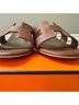 Zara 100% Leather Plaid Brown Heels Size EU 38 - photo 4